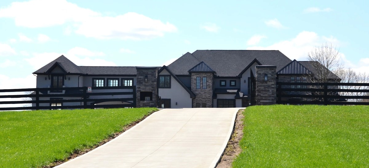 Asphalt driveway