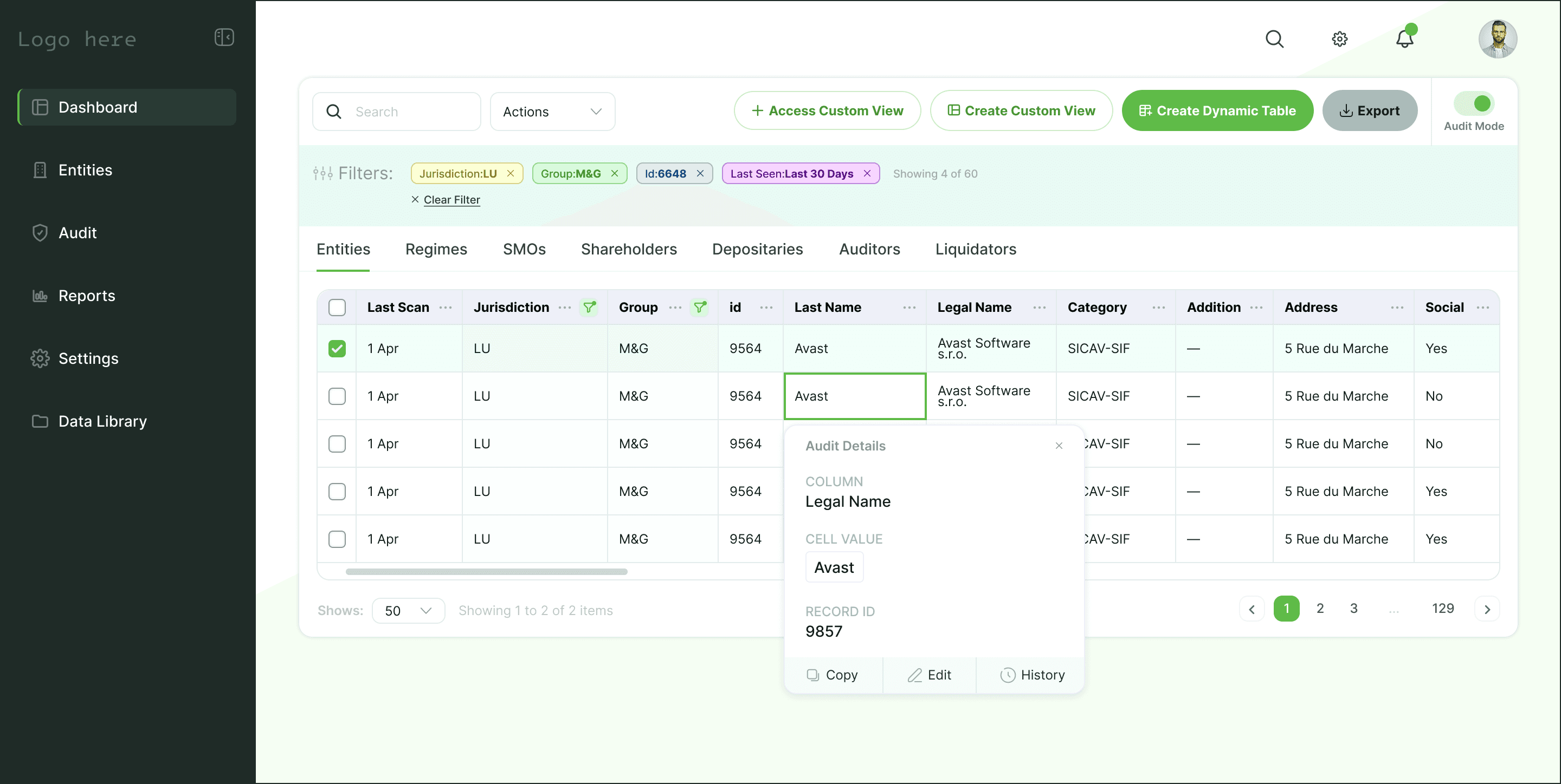RegTech Intelligence