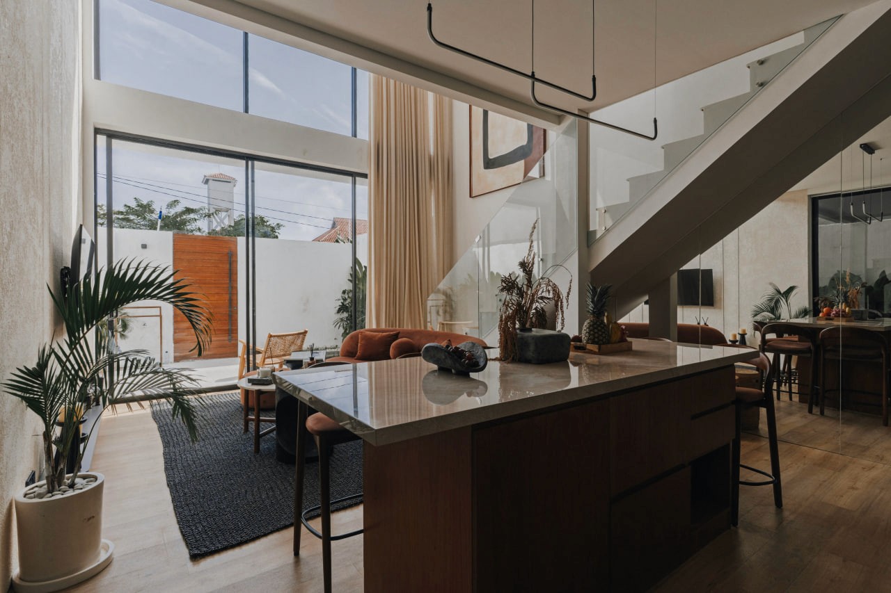 3-bedroom townhouse in Oasis II Smart Villas in Canggu