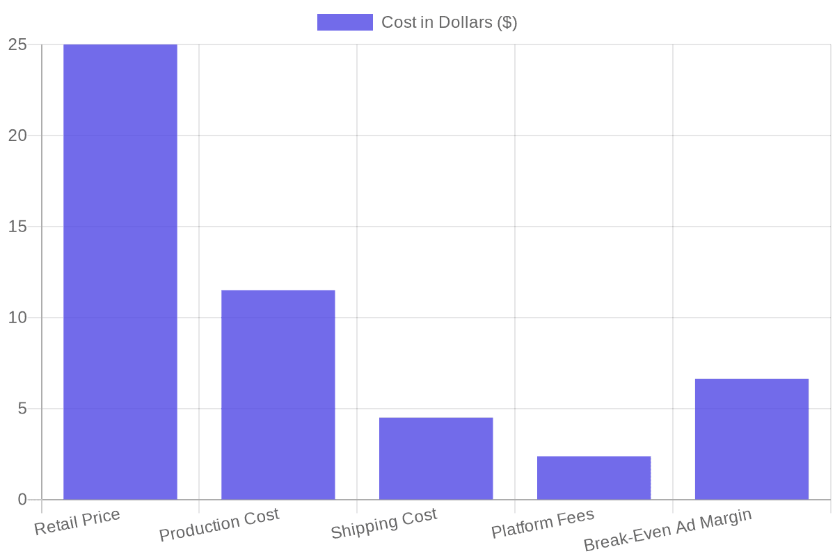 Print on Demand Ad Profitability Breakdown