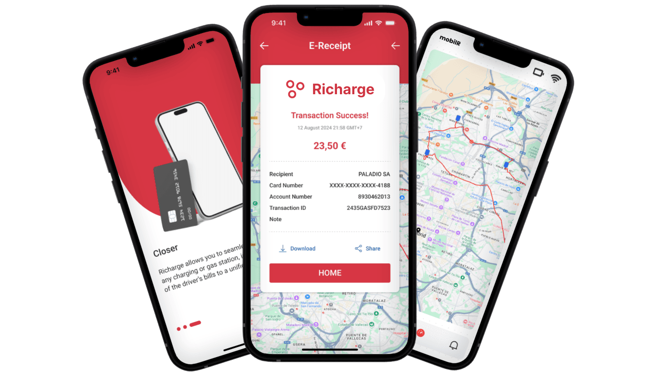 Athlete winning a race