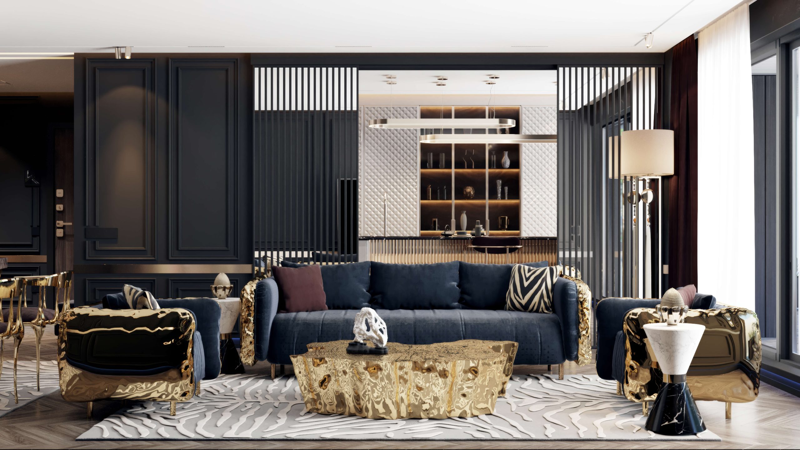 Ultra Luxury Paris interior design, Paris, France – view 2
