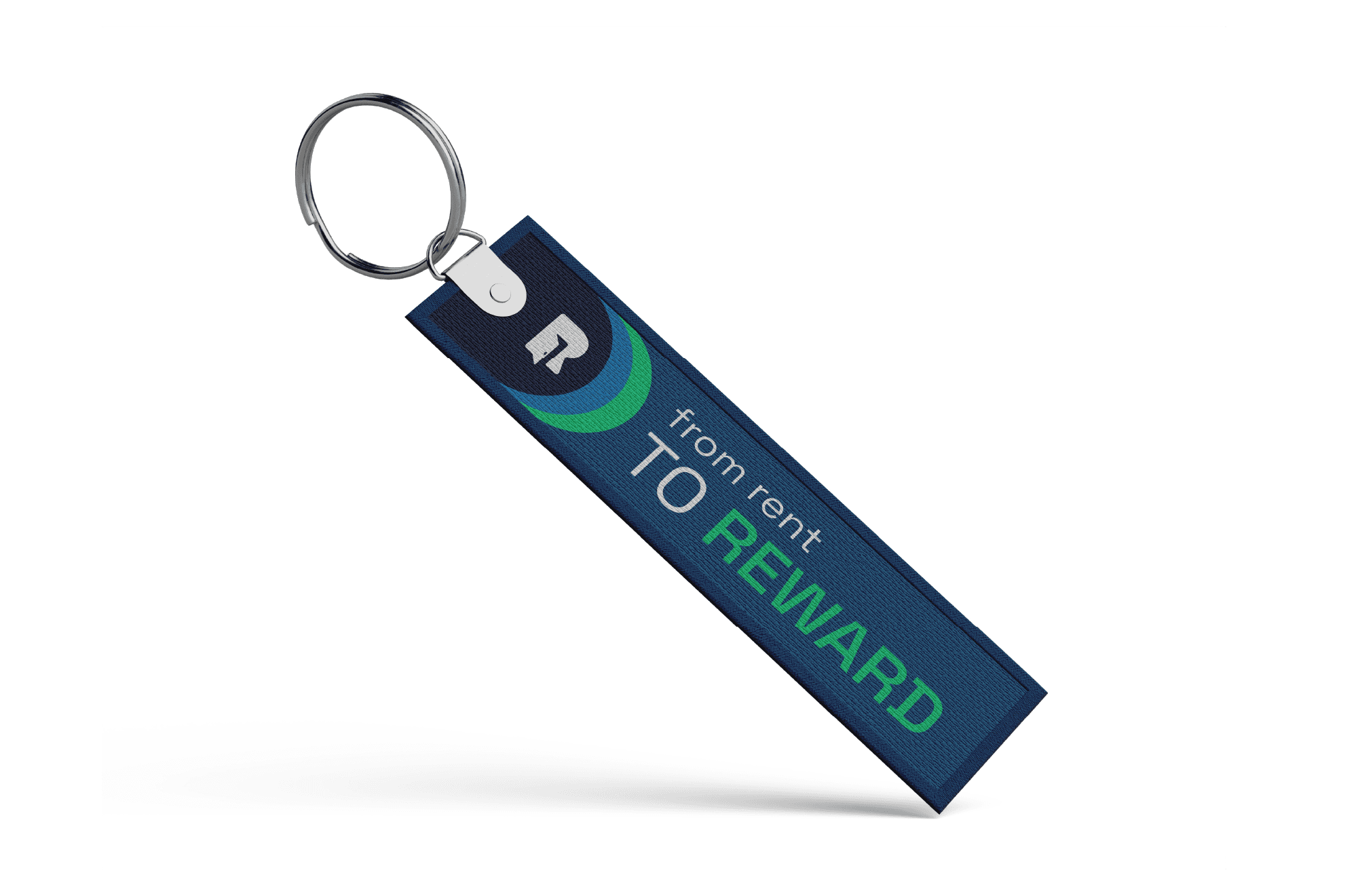 Rentry branded keychain