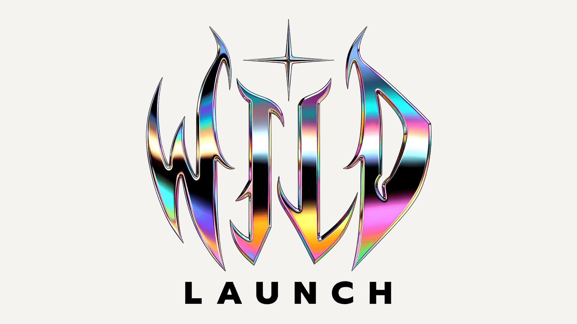 A close-up of a hand wearing multiple decorative rings against a blue background.