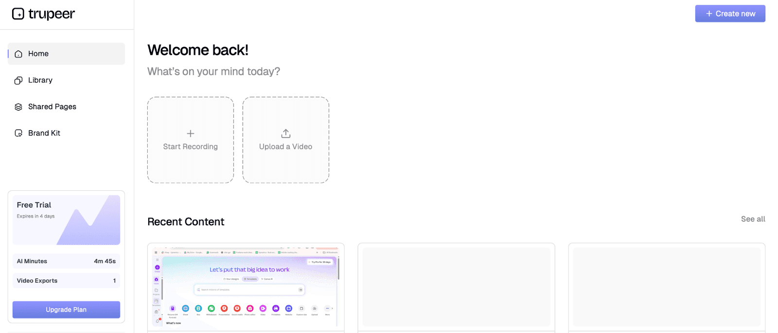 Record your demo video that will then be personalized&nbsp;