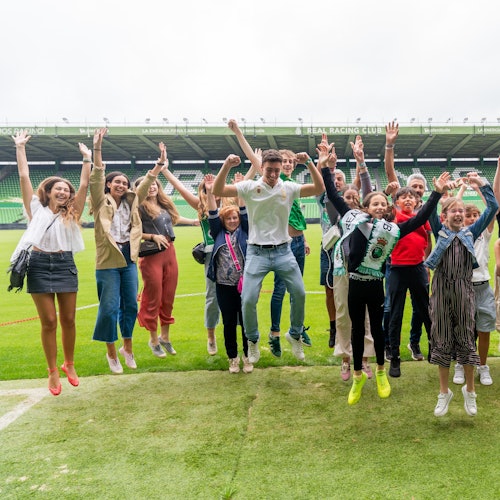 El Sardinero Stadium Pitchside