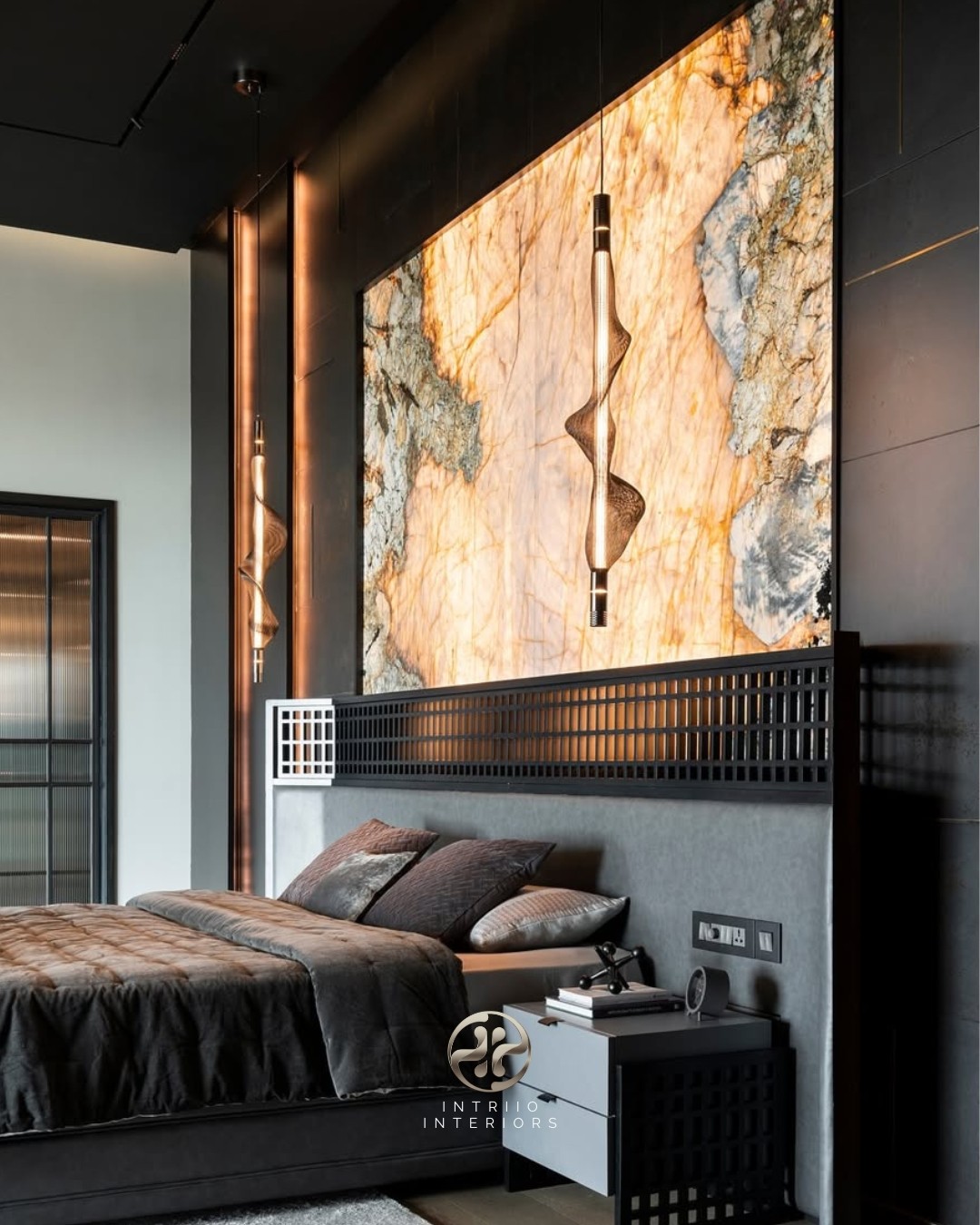 Black and white photo of a smiling woman