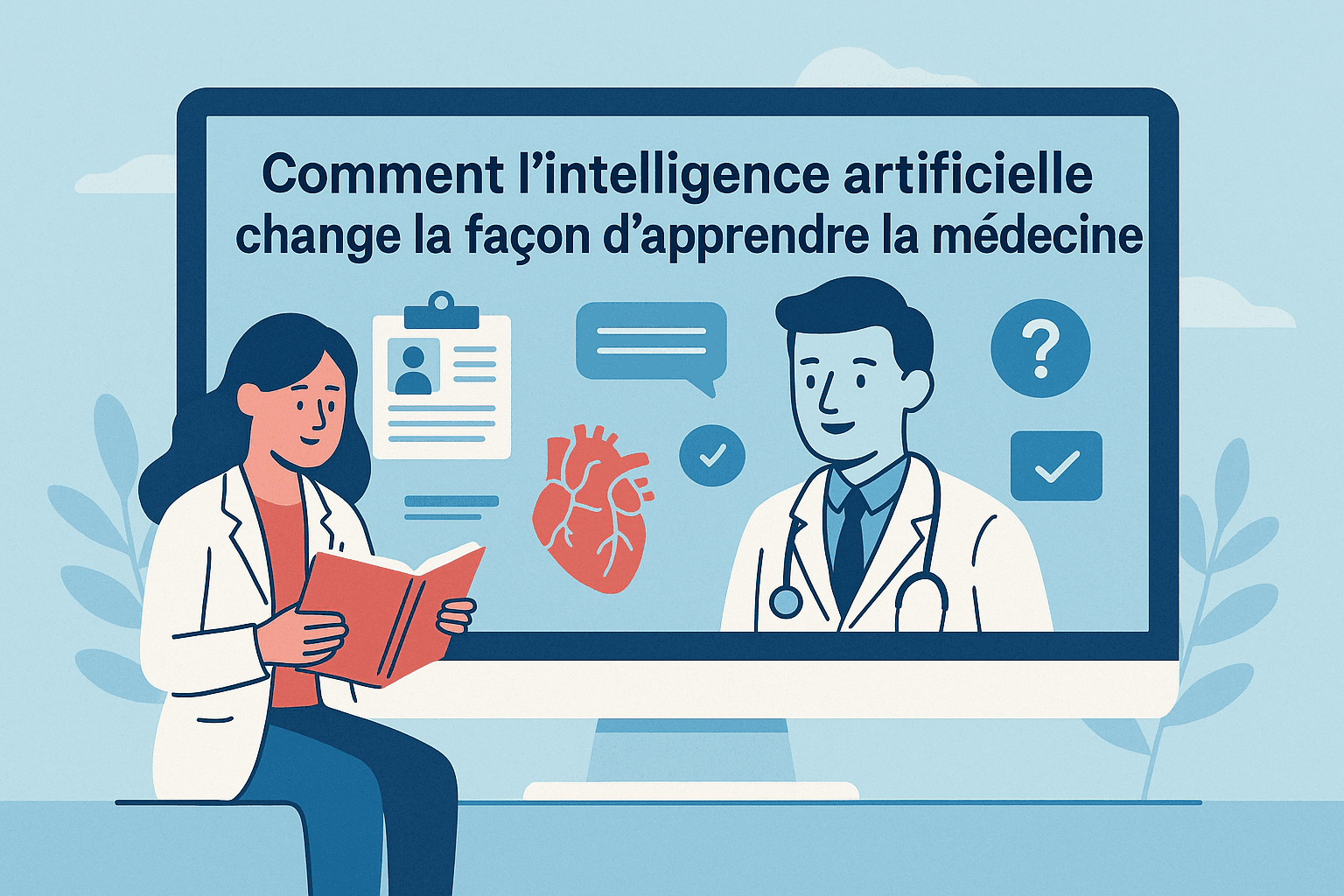 Comment l’intelligence artificielle change la façon d’apprendre la médecine
