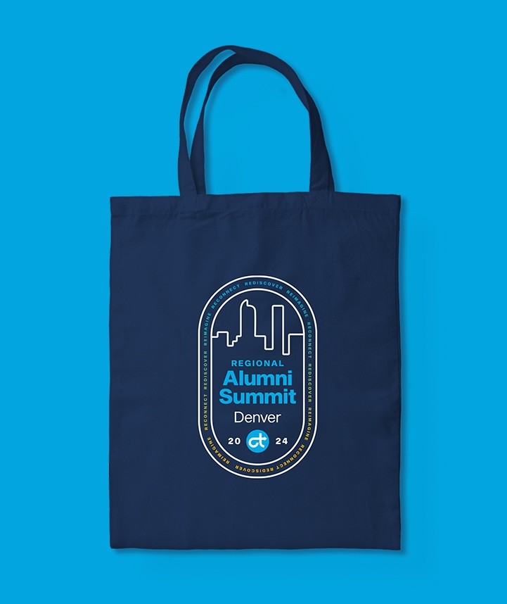 non profit event tote bag design swag