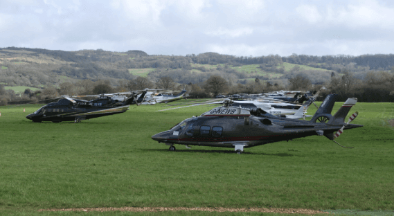 VIP Helicopter Hire Cheltenham Festival