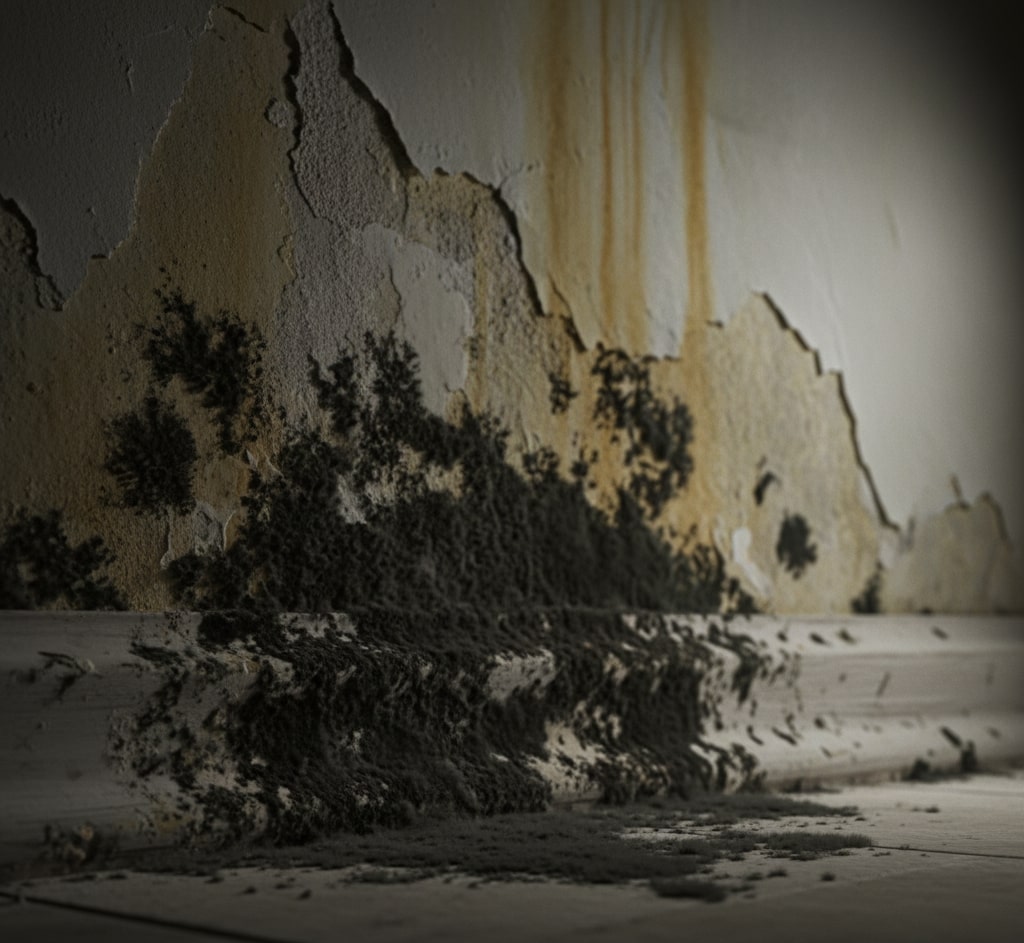 Mold found along baseboard in Sublimity residence