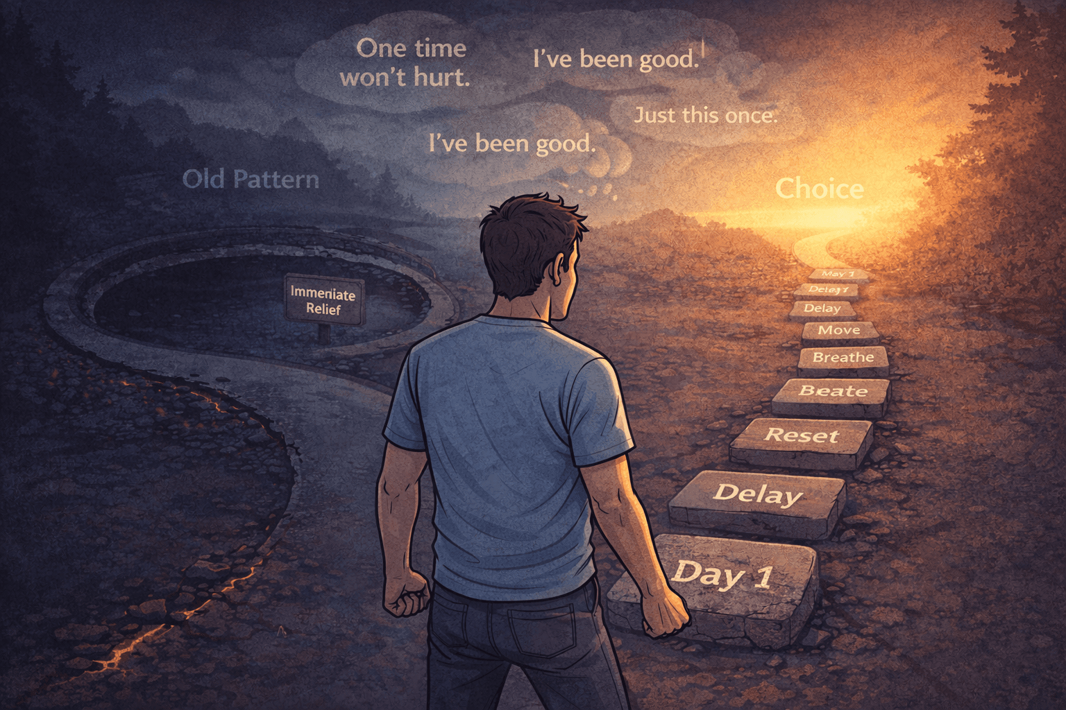 handling urges in the moment