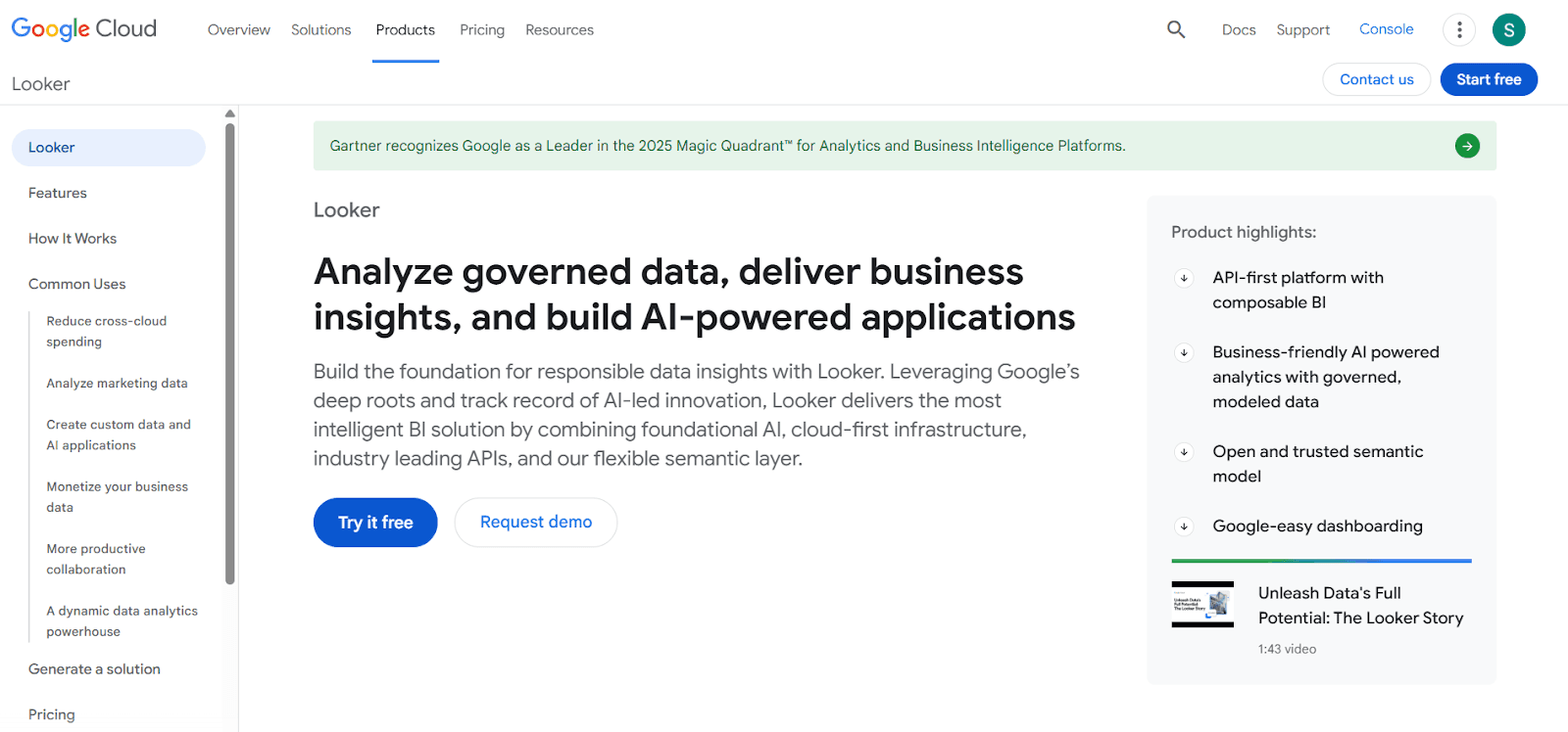 Looker by Google Cloud