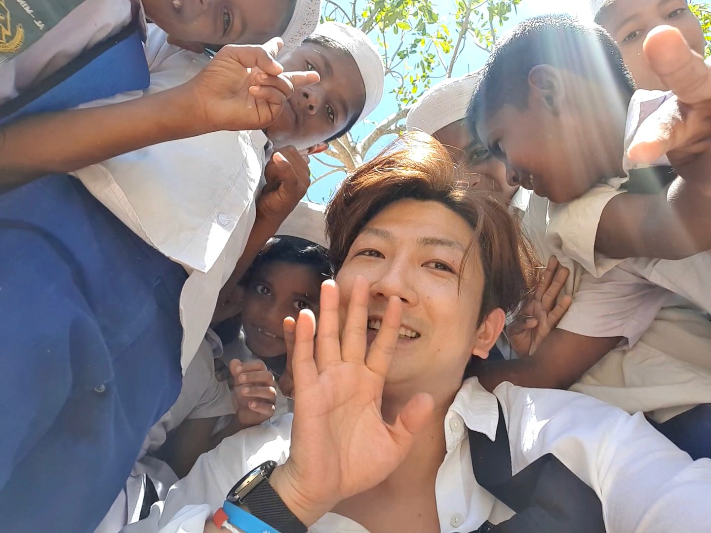 People sitting and listening to a speaker