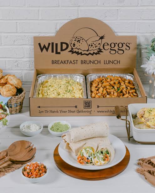 Wild Eggs Catering Spread