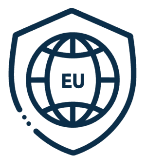 Icon GDPR compliance in EU