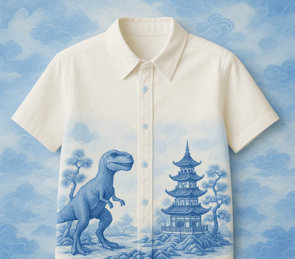 Chino-tea-rex shirt