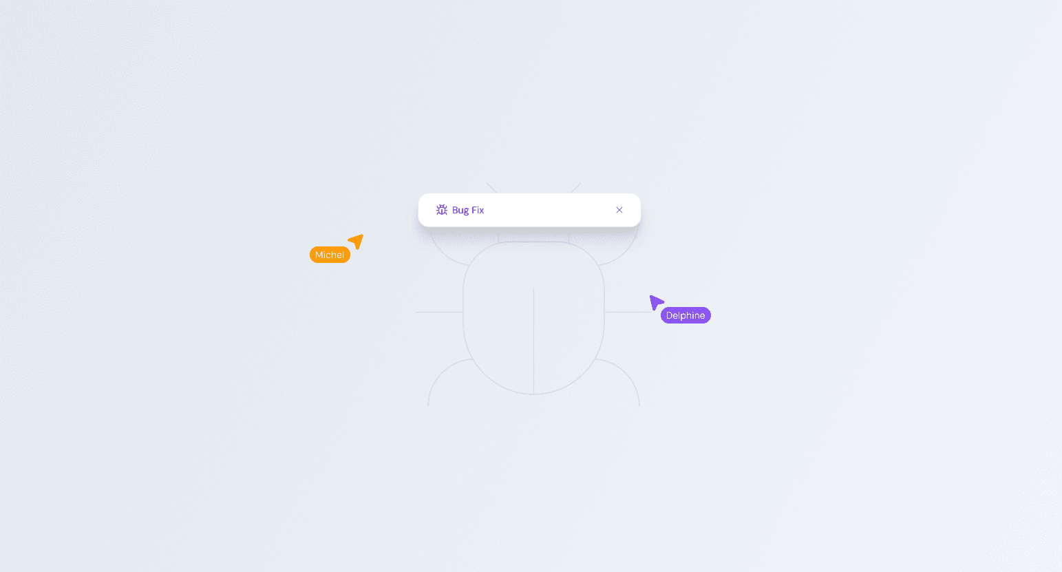 Bug fix changelog illustration showing a stylized bug icon with a Bug Fix label overlay