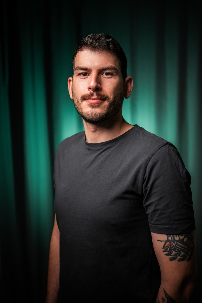 Portrait of portfolio creator