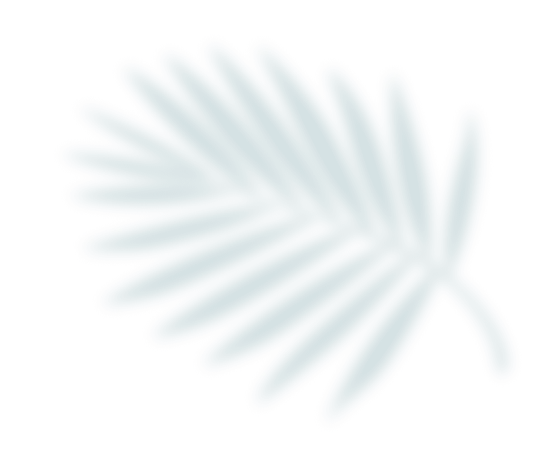 Leaf Stencil leaning left