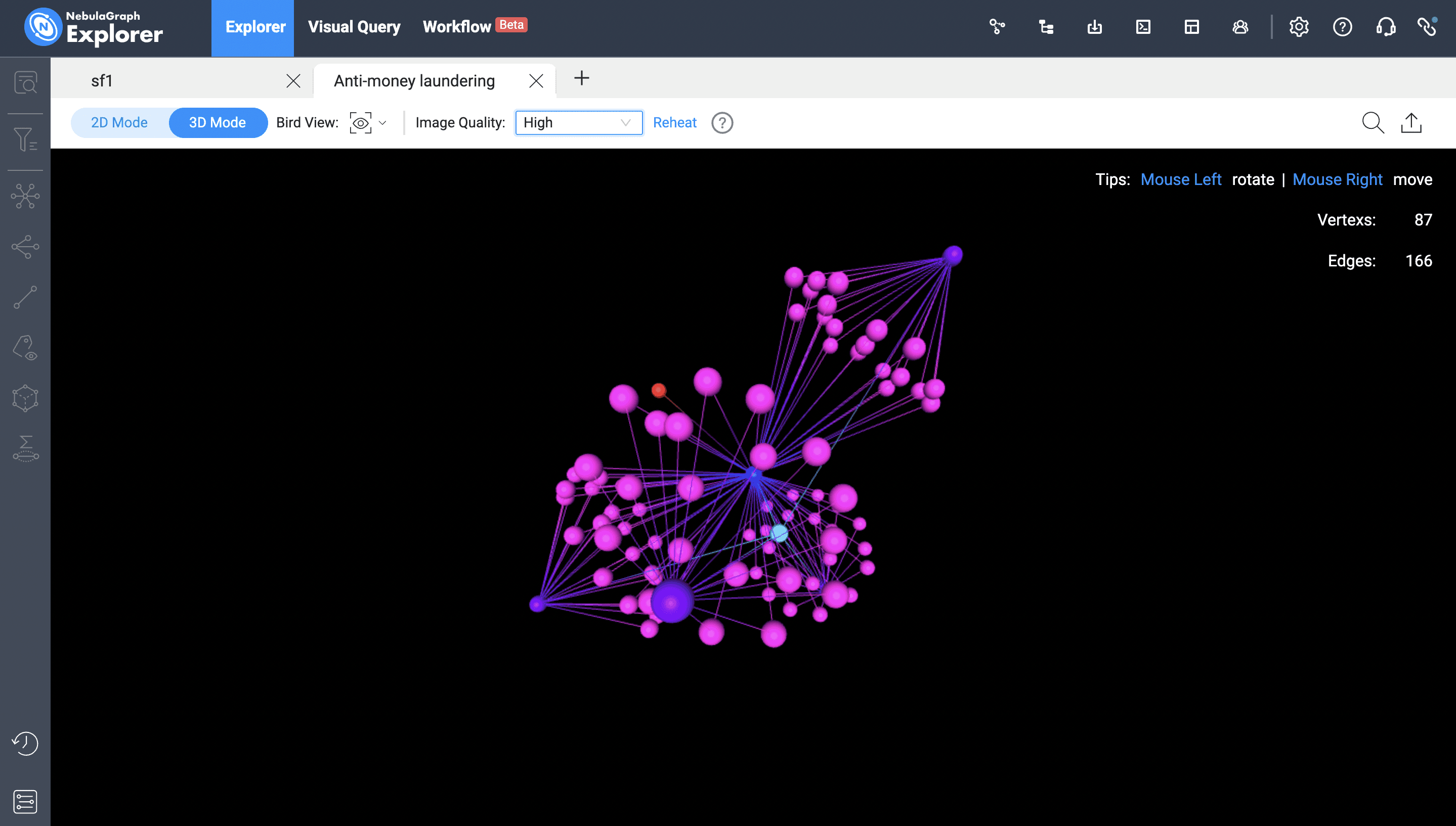 NebulaGraph-Explorer-3D
