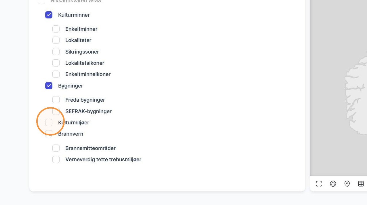 Steg 9: Kryss av for lagene du vil aktivere.