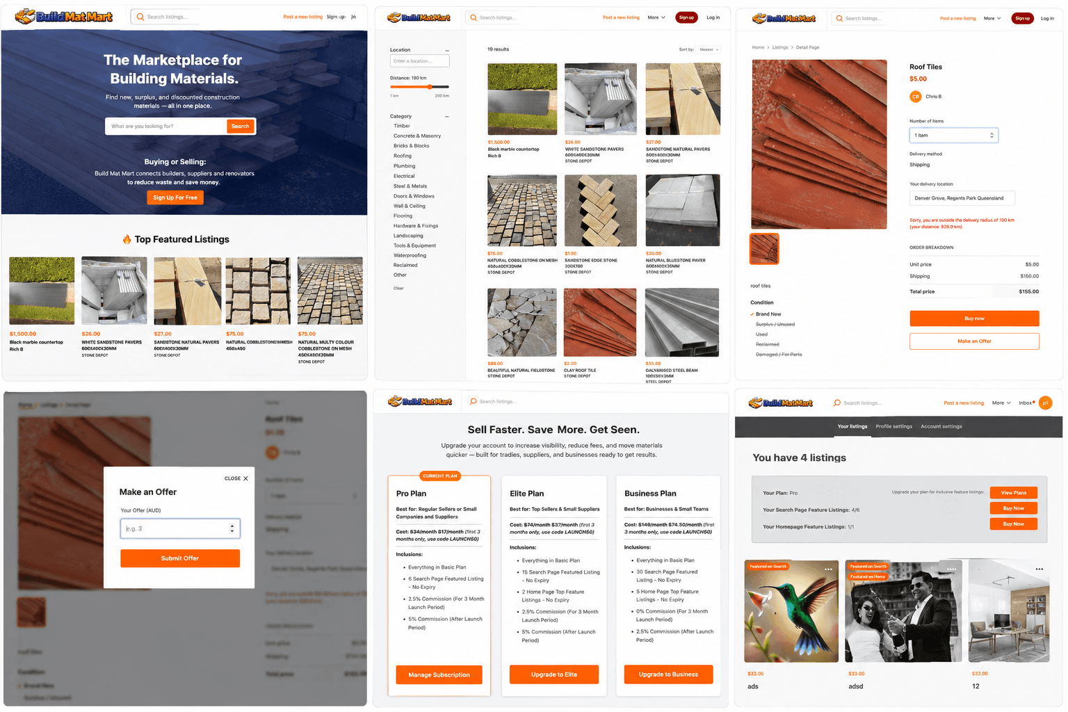 FairLoop marketplace homepage — multilingual Sharetribe marketplace for the fairground industry in the Netherlands