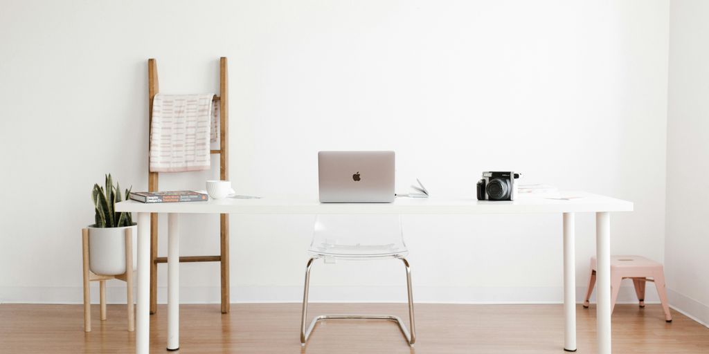 a laptop on a table