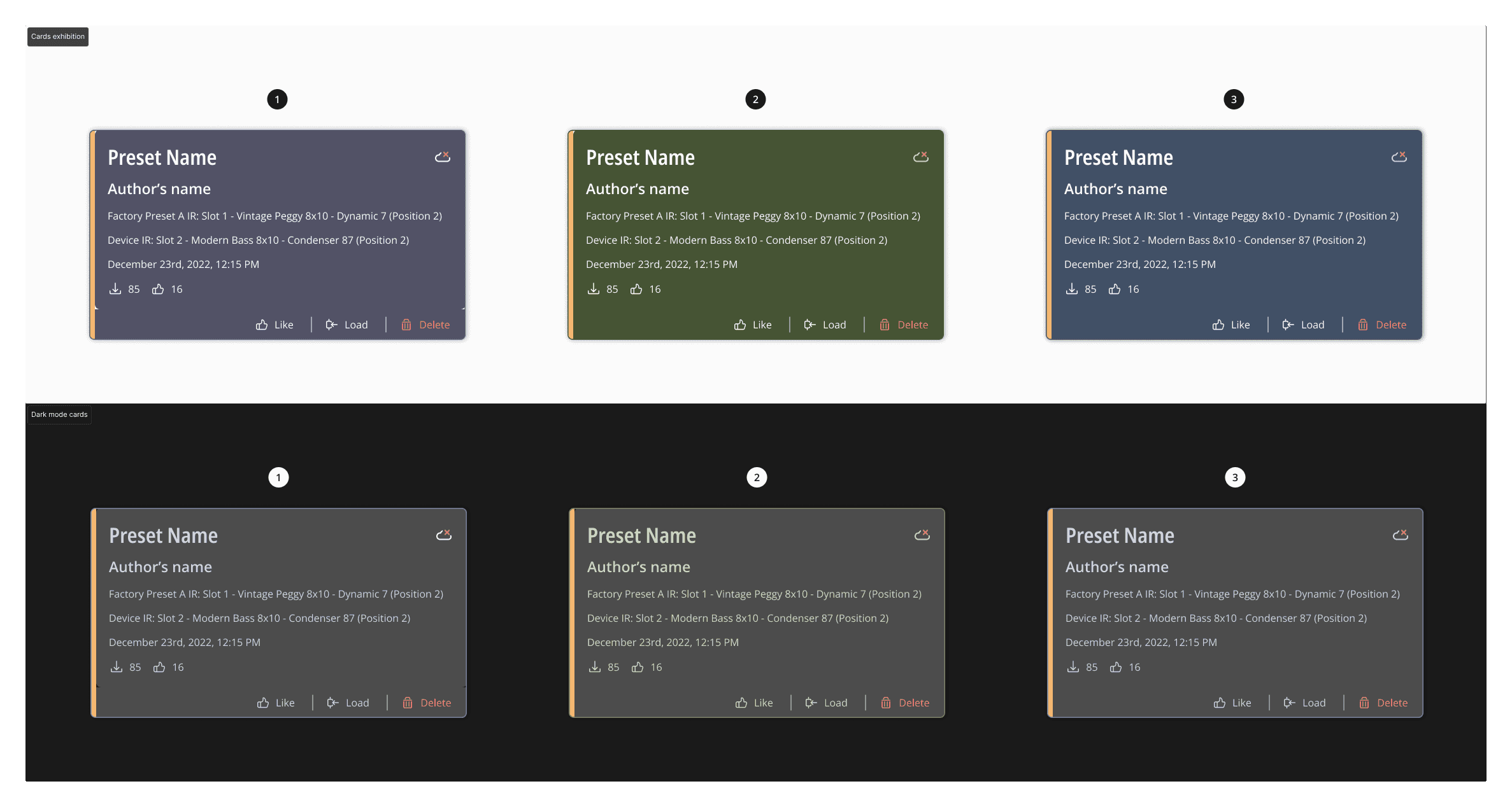 UI lists