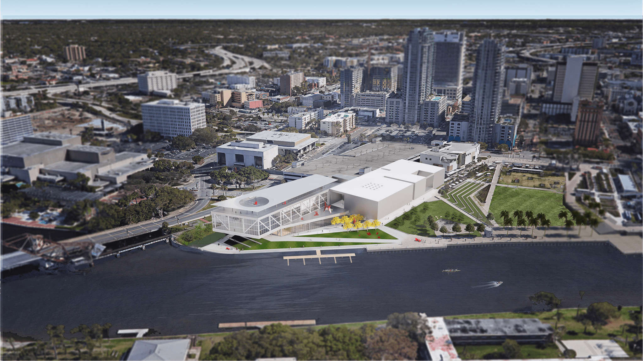 rendering of tampa museum rennovation