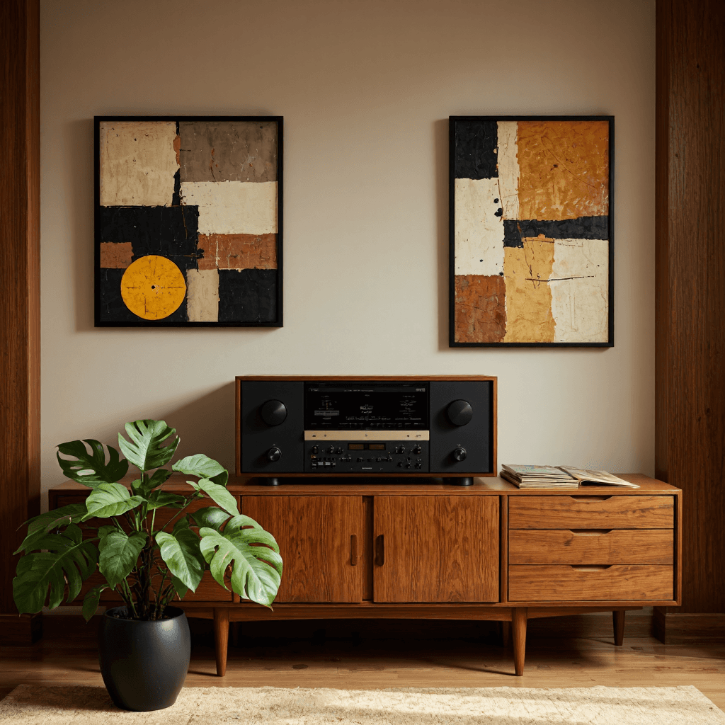 product photography of Vintage electronic device