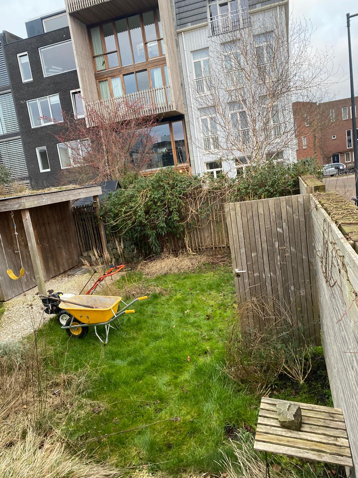 complete tuin renovatie before