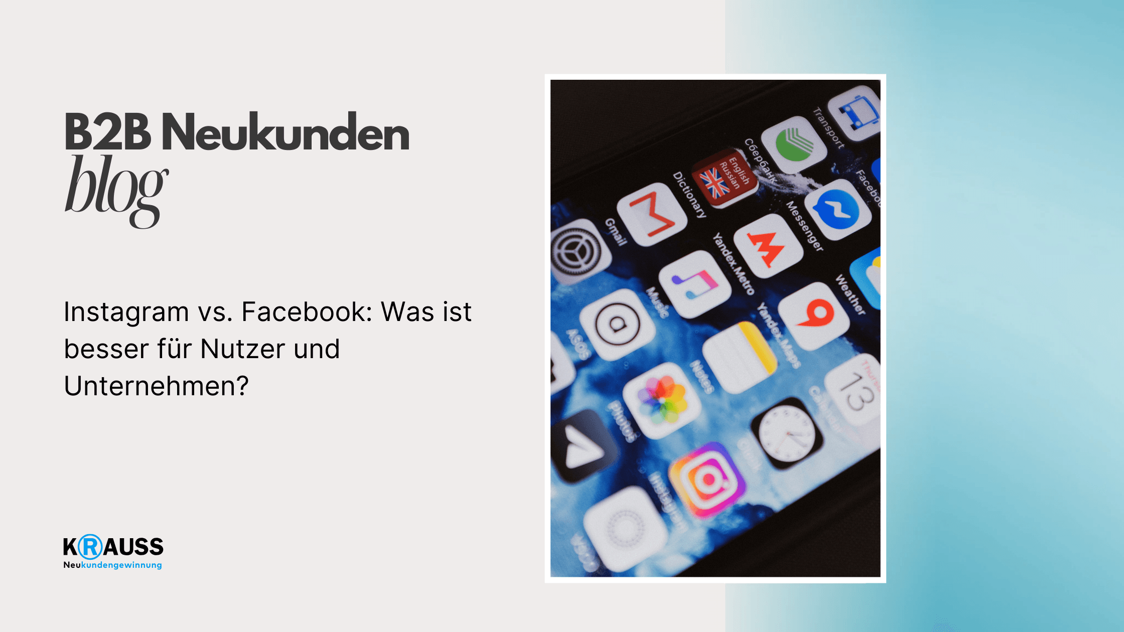 Instagram vs. Facebook: Was ist besser für Nutzer und Unternehmen?