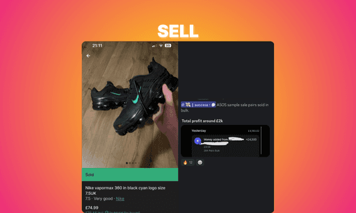 List and sell your items