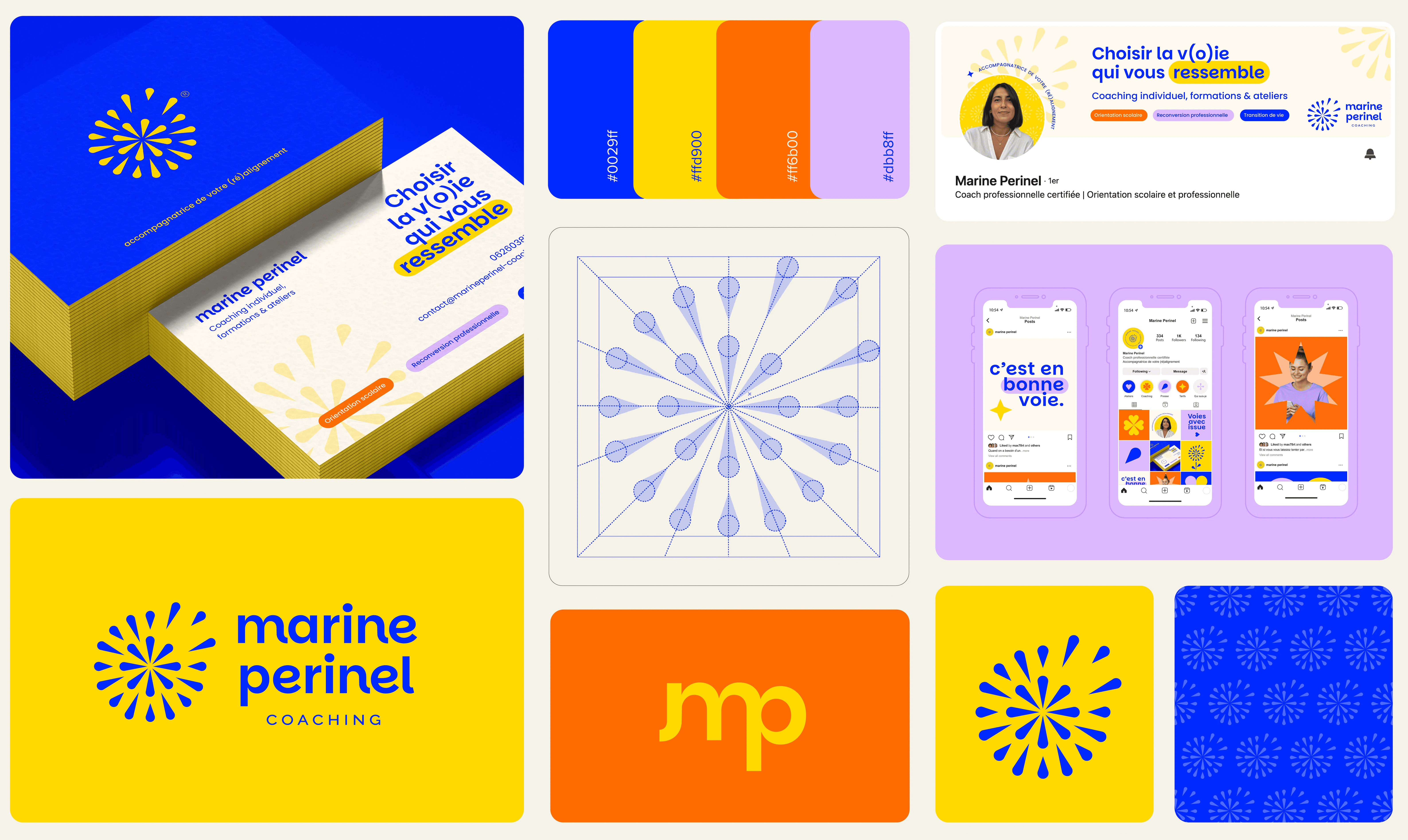 Identité visuelle pour cabinet de naturopathie par Madora Studio