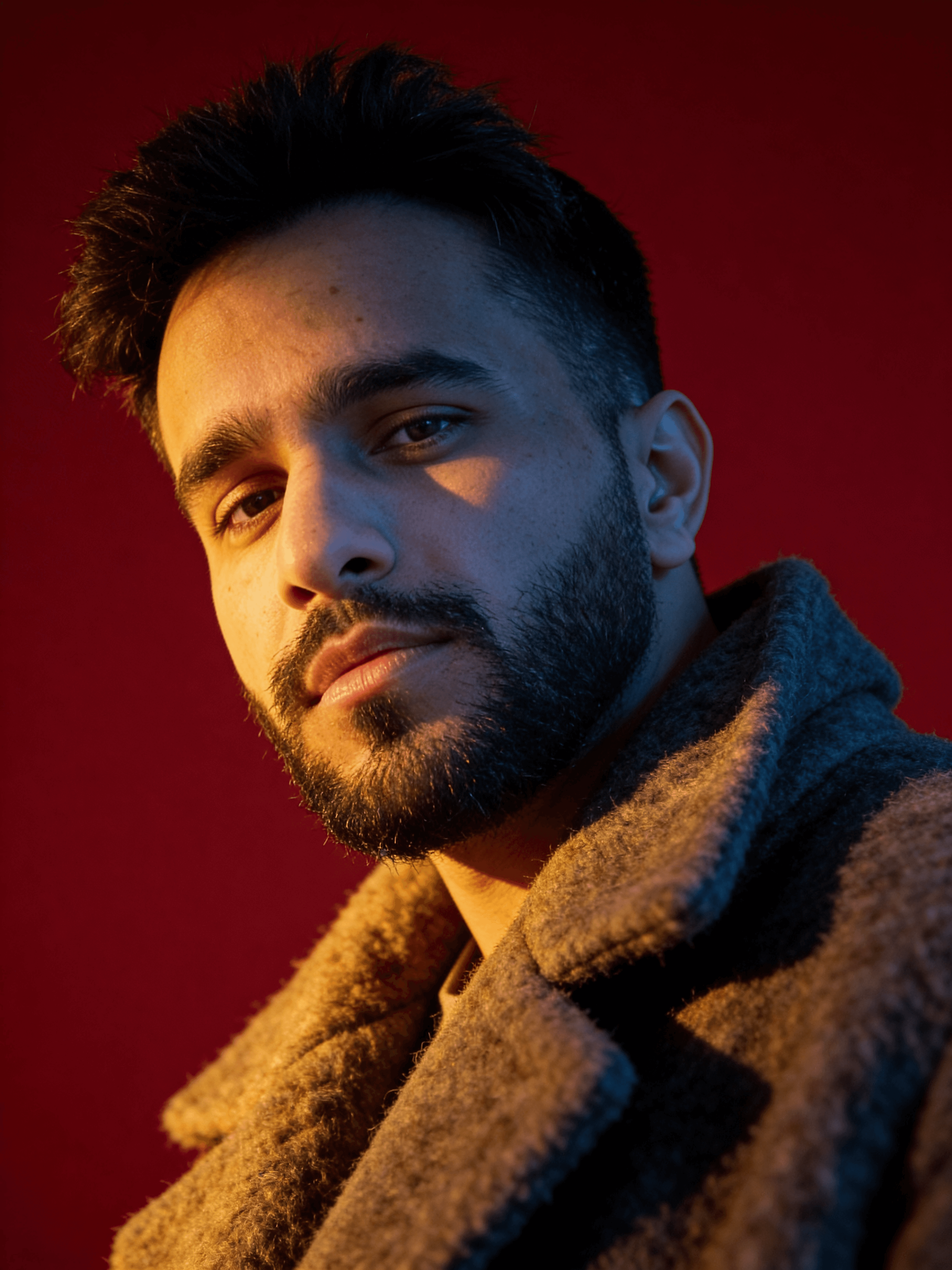 woman in black turtleneck shirt