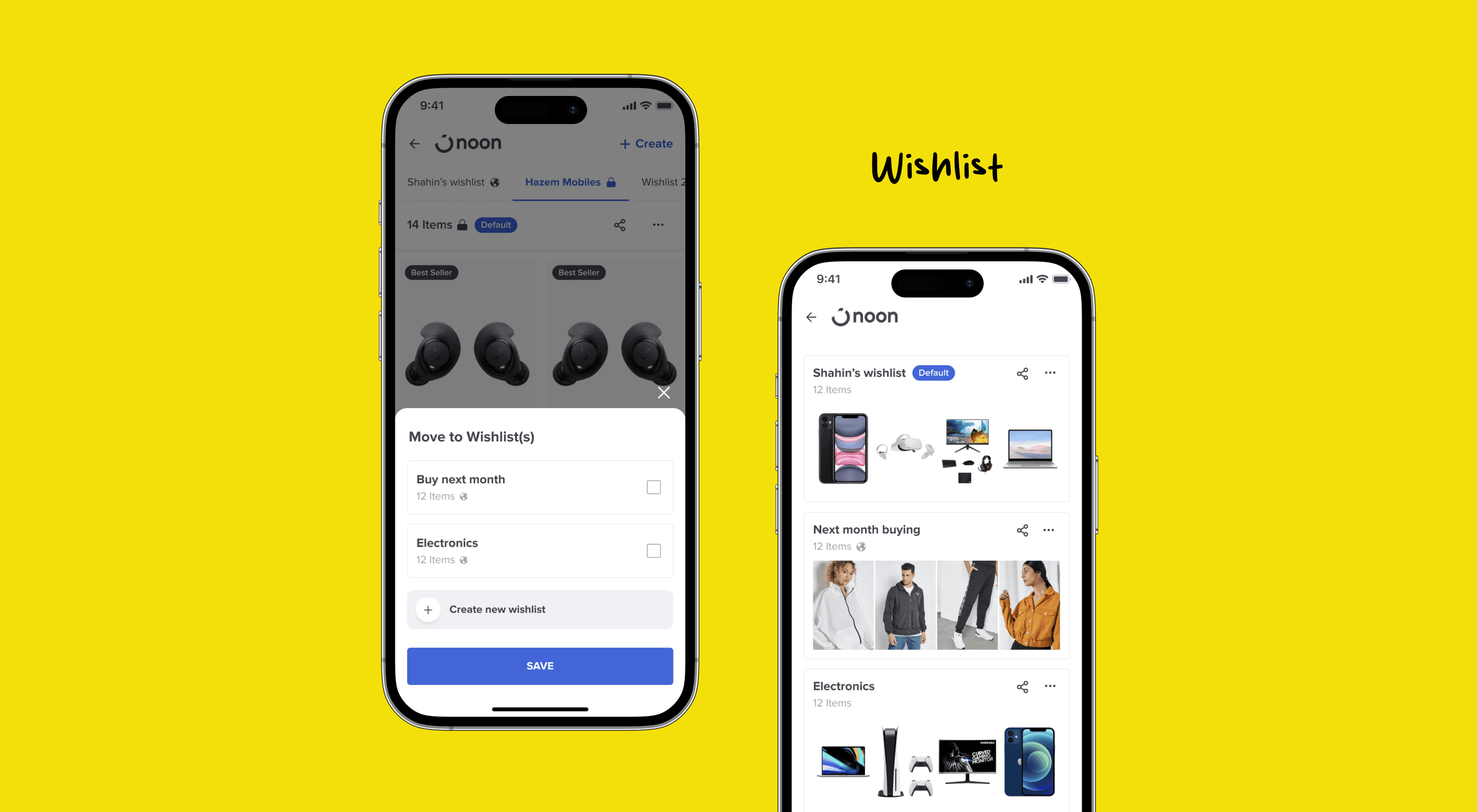 Wishlist Feature 