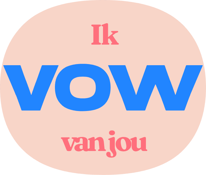 Ik VOW van jou sticker
