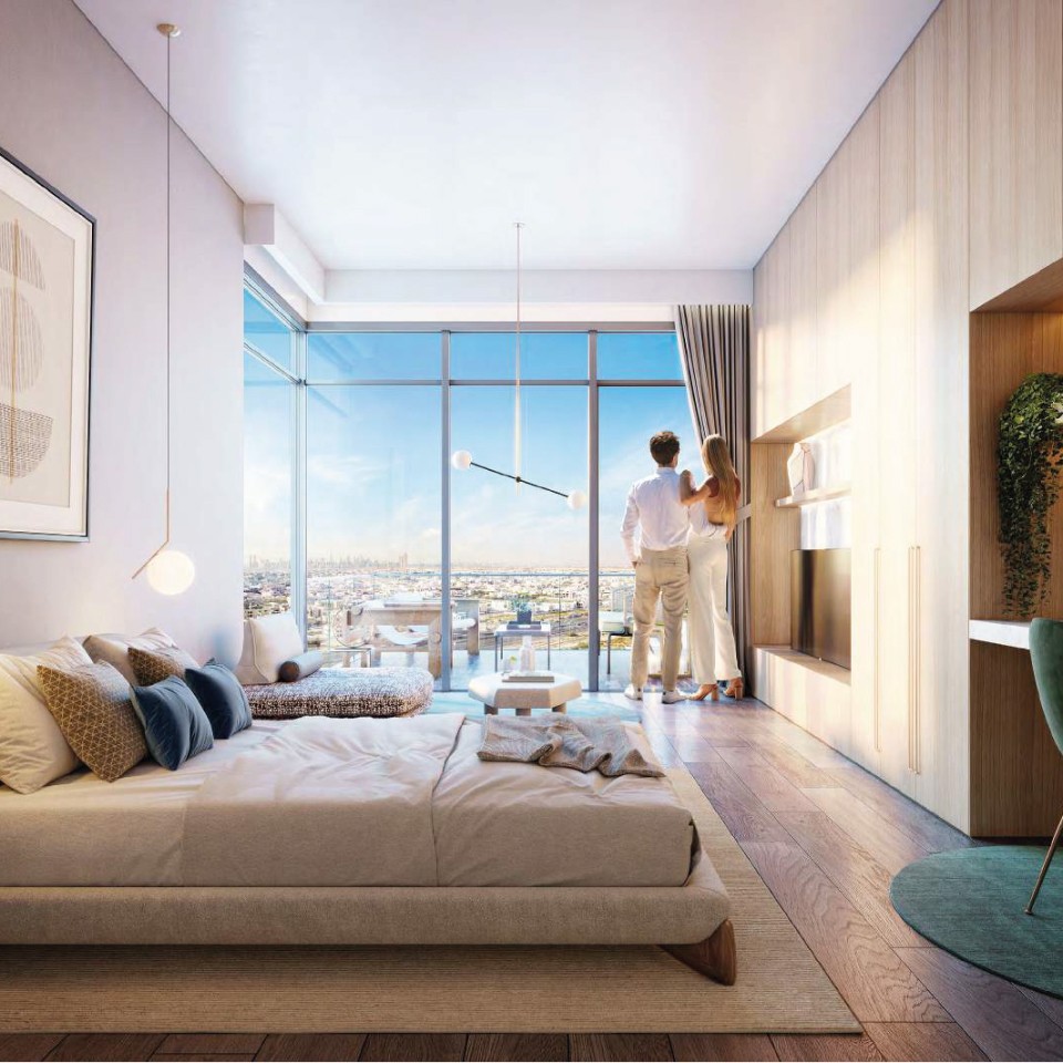Tria by Deyaar Bedroom Interior