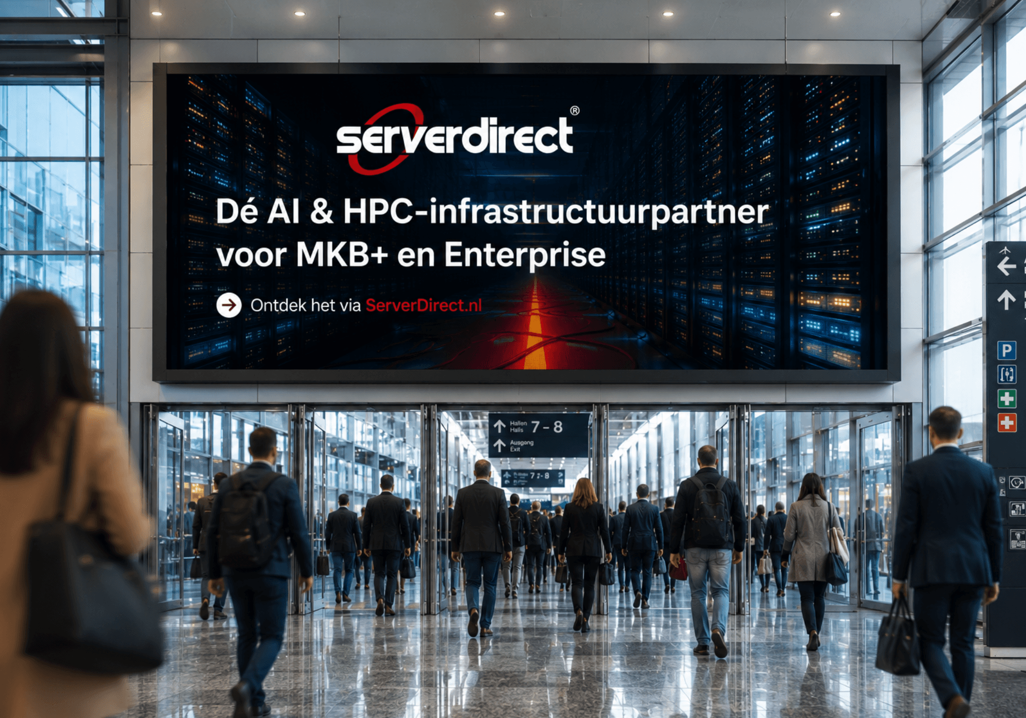 Serverdirect during the ISH Hamburg 2026