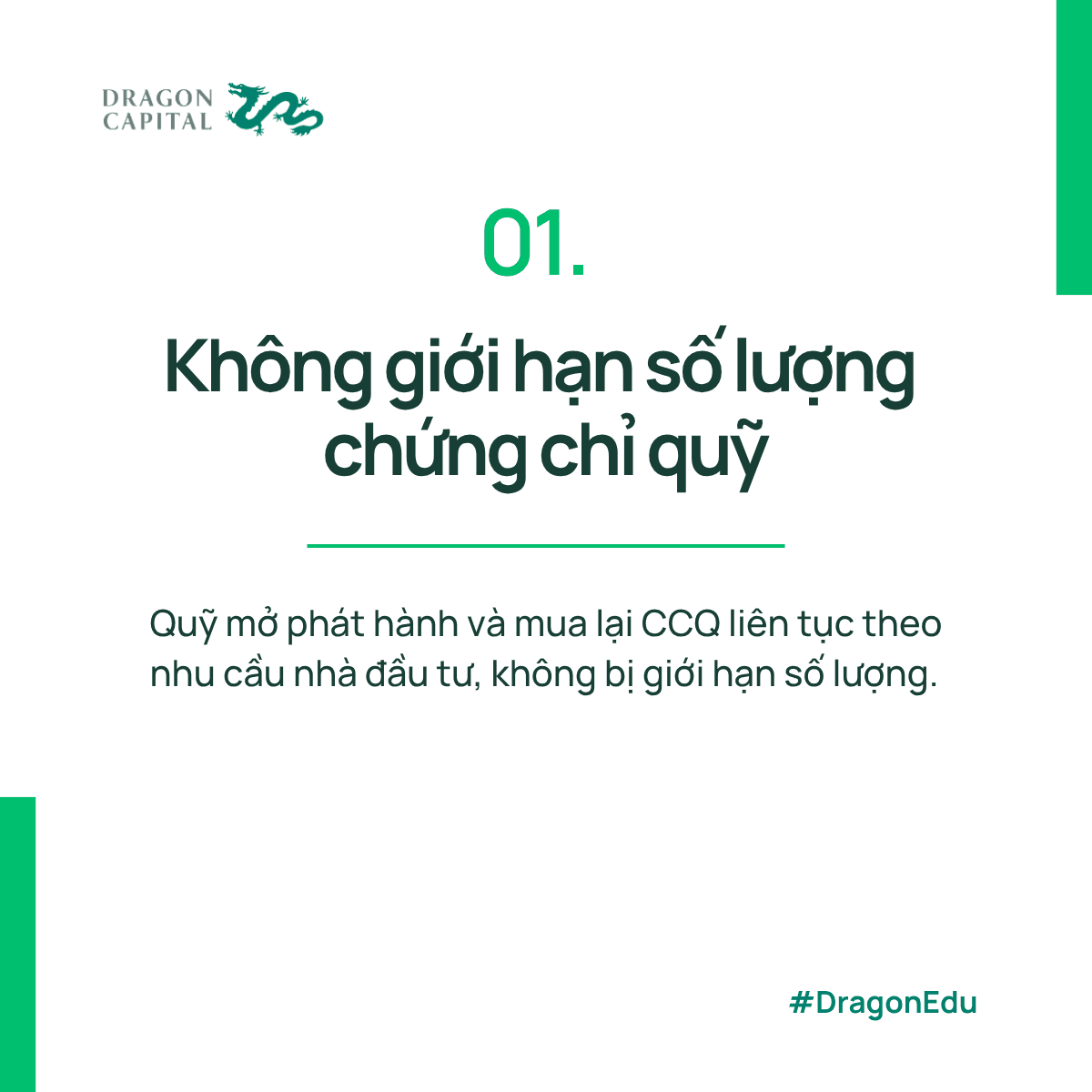 Quỹ mở không ị giới hạn số lượng chứng chỉ quỹ