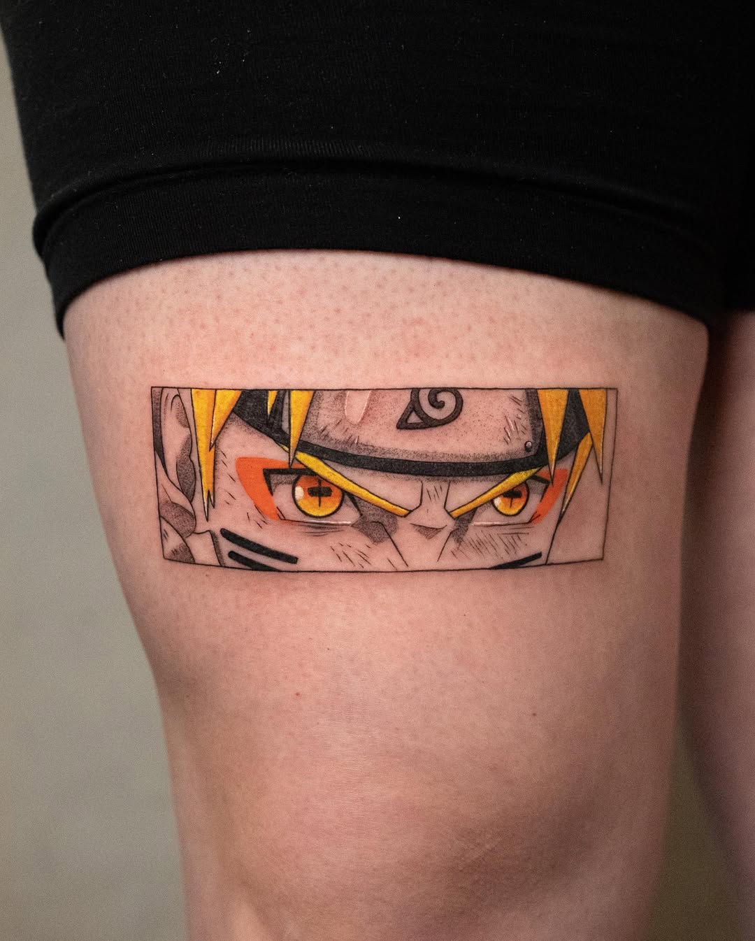 Naruto uzumaki eyes tattoo