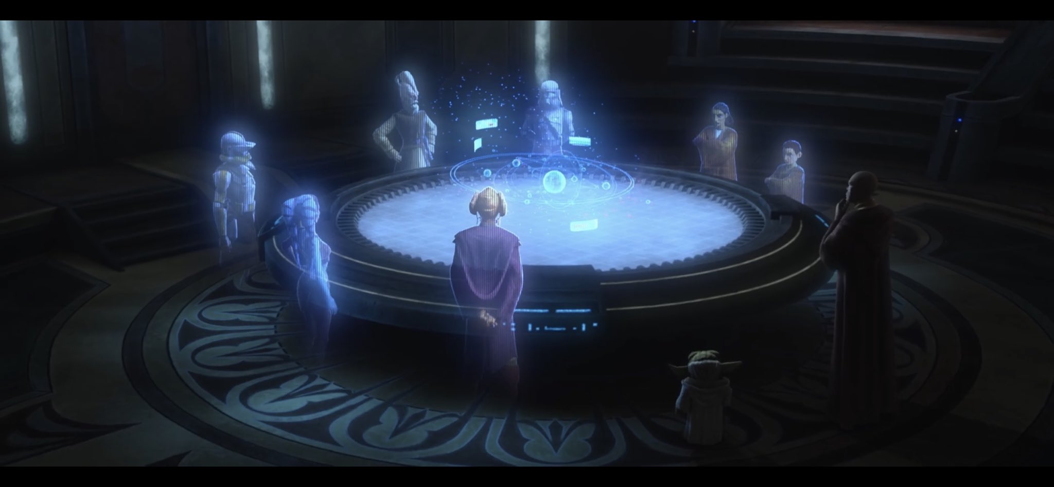 The Jedi Council planning their next move