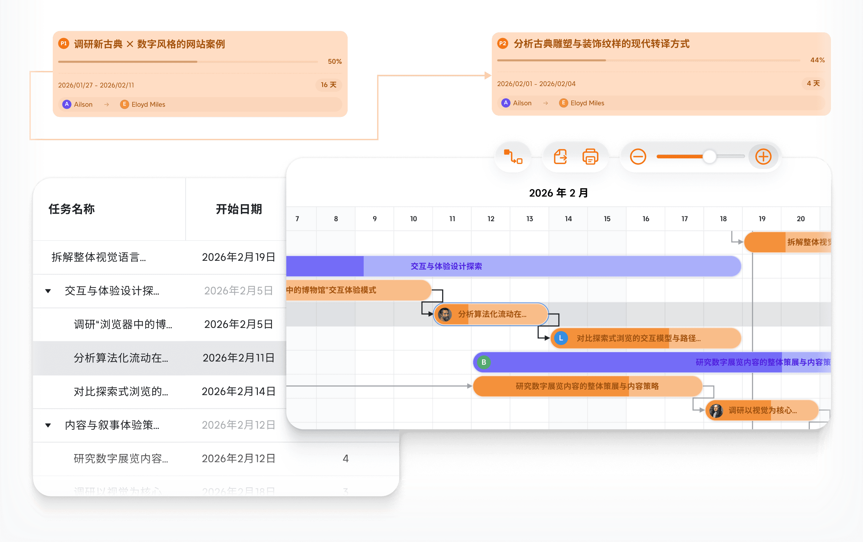 Gantt Chart in Xmind — visualize project timelines, track task dependencies, and manage progress with clarity.