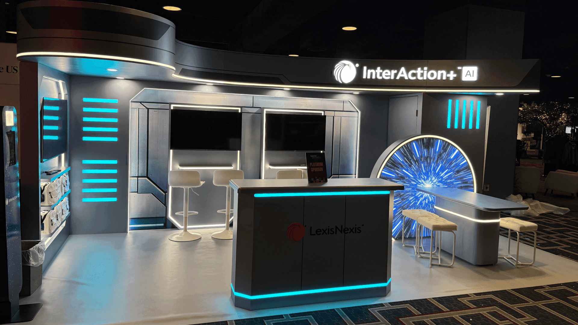trade show booth fabrication prebuild review and installation support for Las Vegas exhibitors