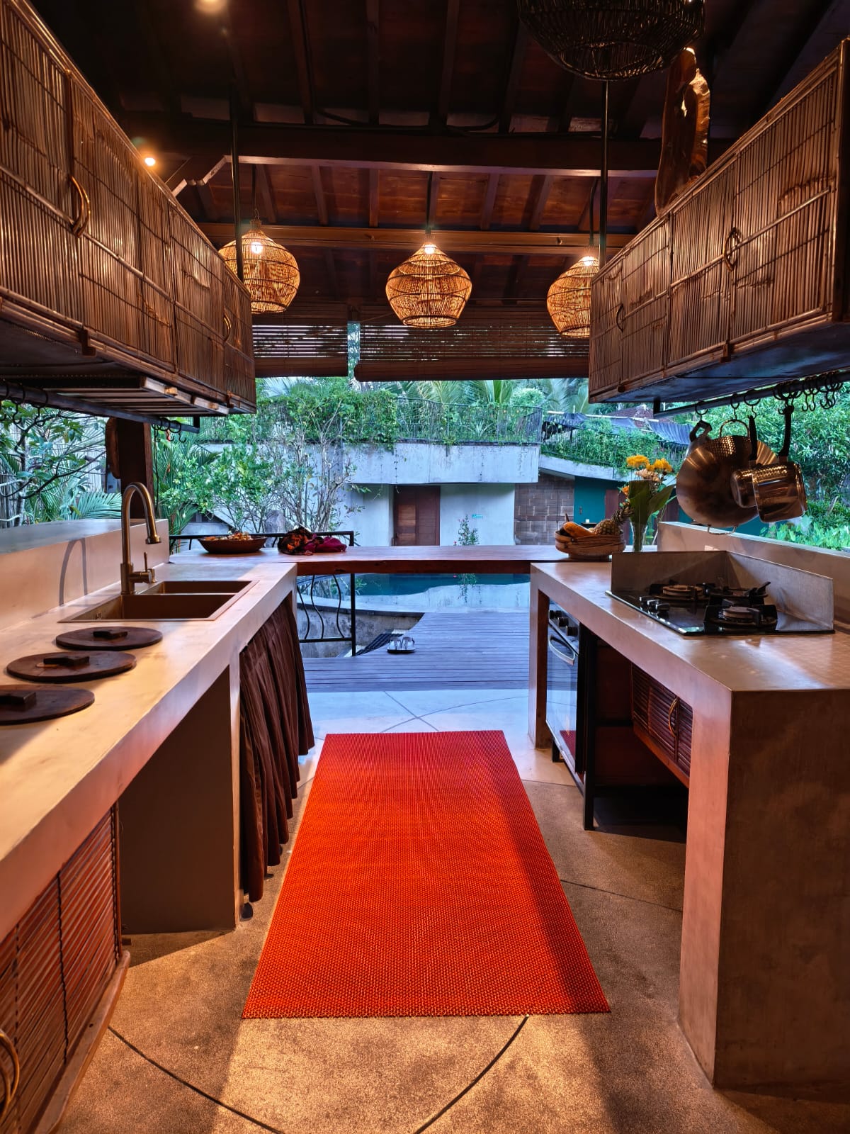 Tropical villa architecture