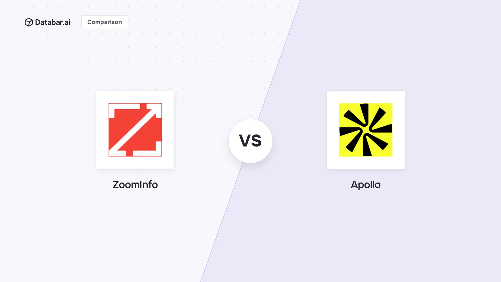 Apollo vs ZoomInfo comparison