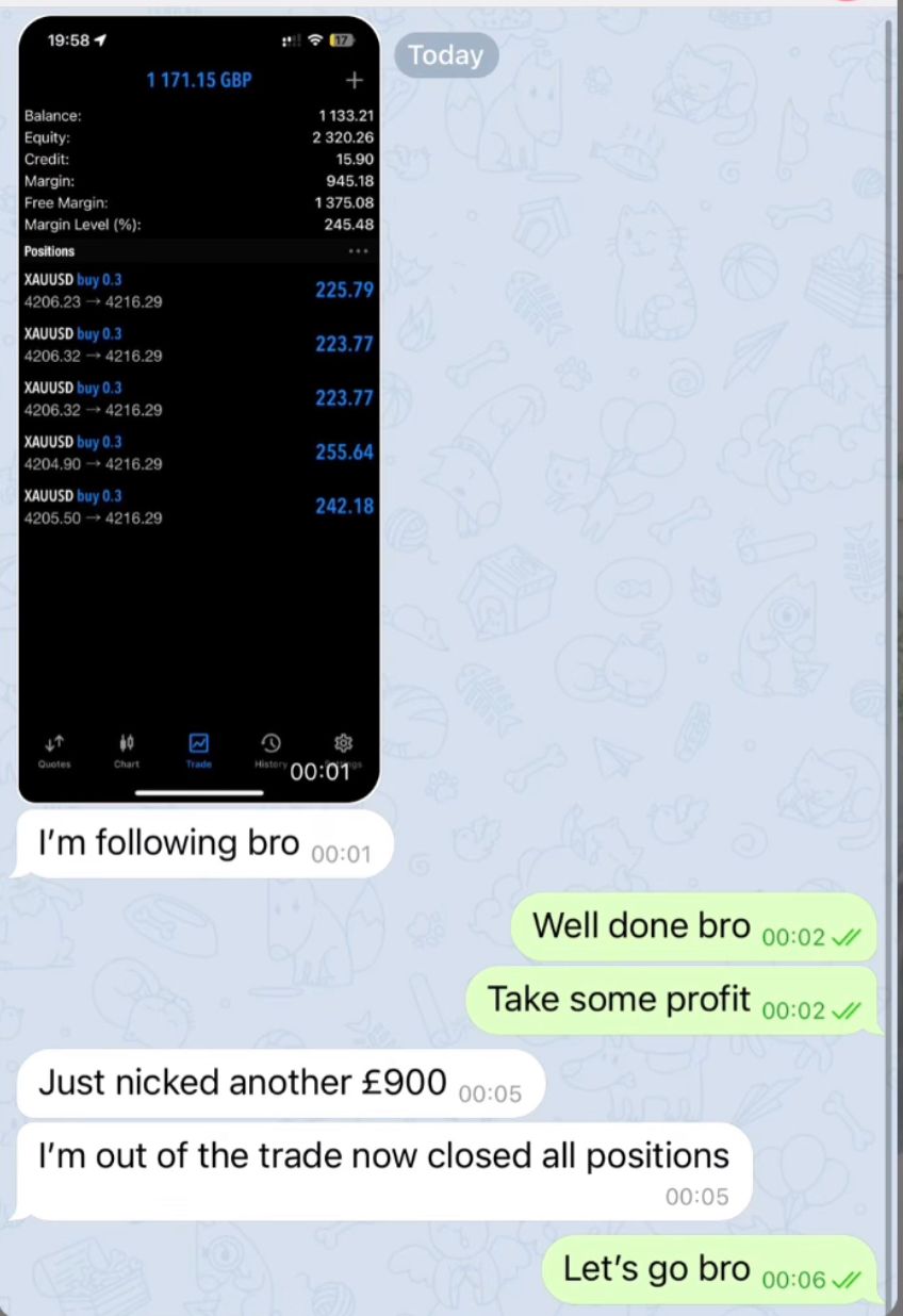 Trading result 3