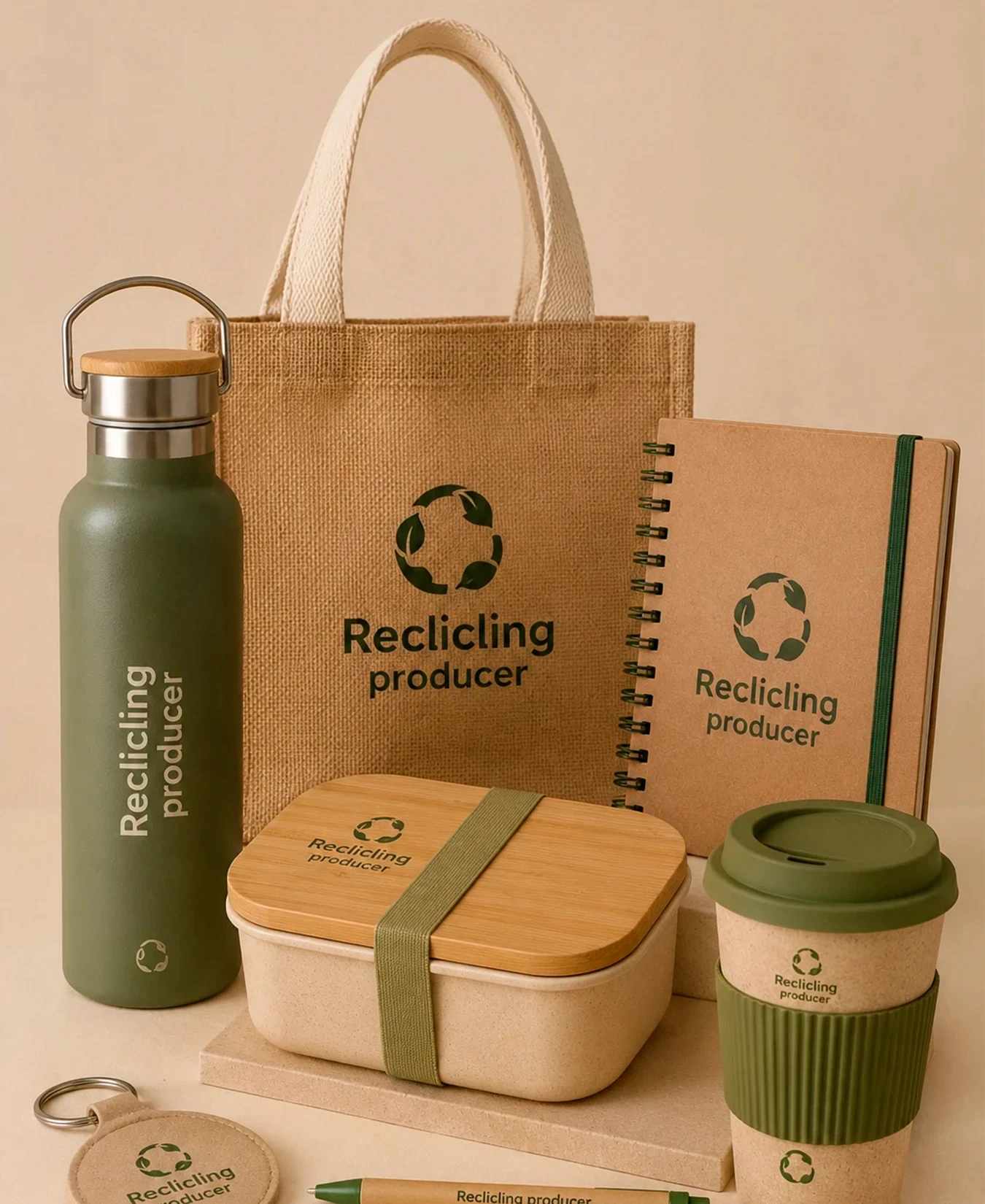Productos sostenibles personalizados para empresas y eventos