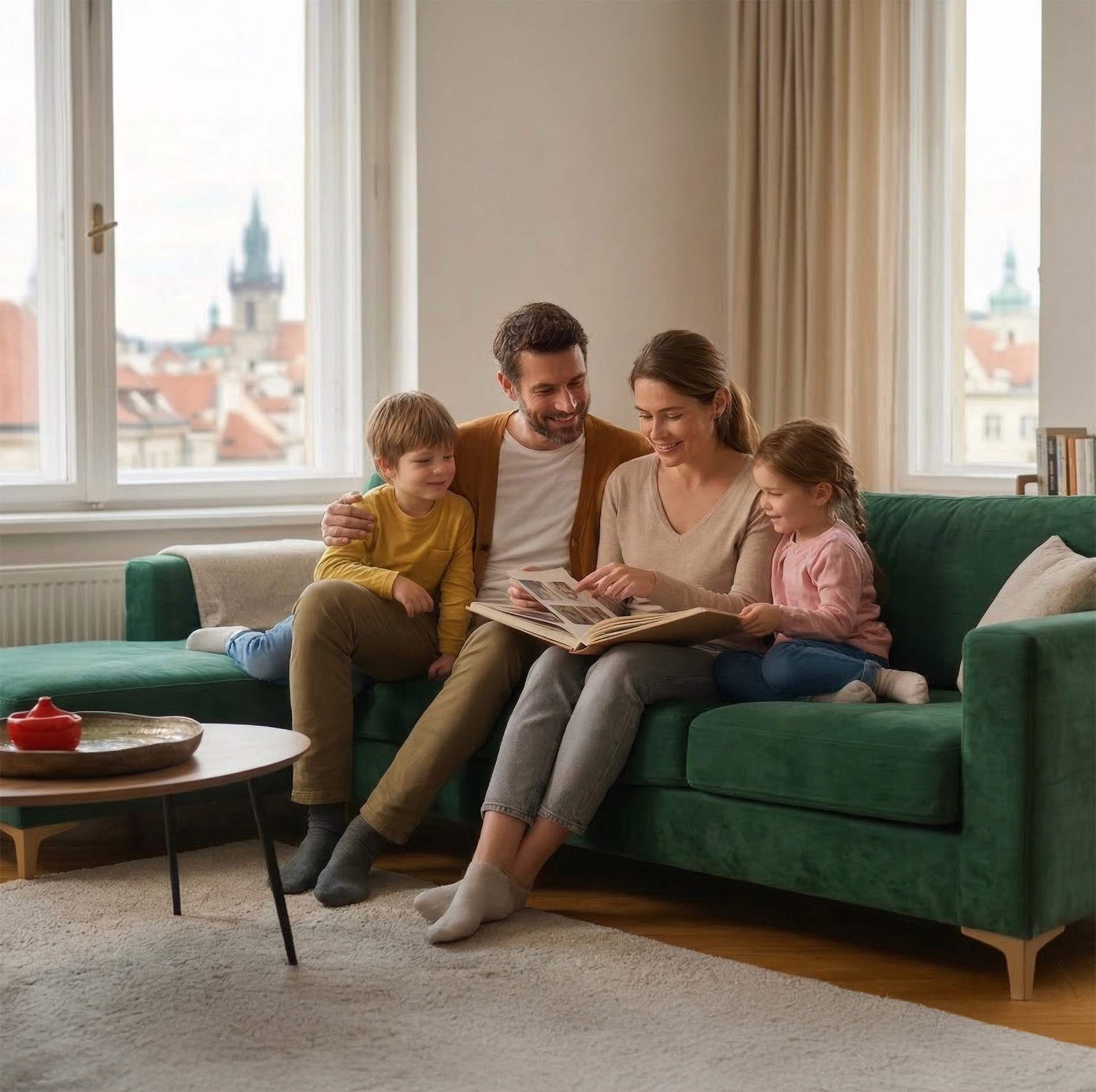 young fit girl showing up her wellness body